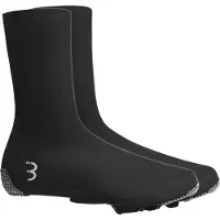 Bbb Cycling RaceFlex Zipperless Fiets Overschoenen Waterdicht - Overschoenen Wielrennen - Winddicht en Waterdicht - Zwart - Maat 41/42 - BWS-29