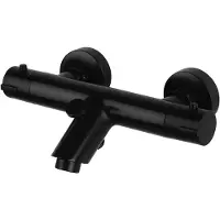 Boss & Wessing Thermostatische Badkraan BWS Colorato Mat Zwart