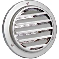 Weckx Schoepen Ventilatierooster Weha Rond 15 cm RVS