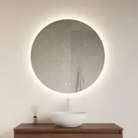 Gliss Design Spiegel Oko Rond LED Verlichting 70cm Incl. Verwarming