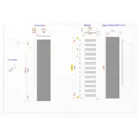 Sanicare Radiator denso 180x40 cm. Mat zwart met thermostaat chroom linksonder