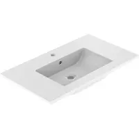 Allibert Wastafel primo 80,5x1,8x46,2 cm glanzend wit