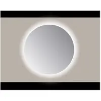 Sanicare Spiegel Rond Q 75 cm Ambi Cold White LED PP Geslepen (Zonder Sensor)