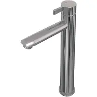 Brauer Chrome Edition ColdStart verhoogde wastafelkraan energy-saving model E chroom