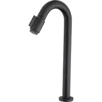 Boss & Wessing Toiletkraan XL BWS Cemal 1/2" Mat Zwart