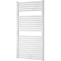 Boss & Wessing Handdoekradiator Palimi Gebogen 1175 x 600 mm Antrciet metallic