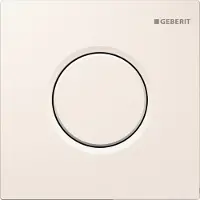 Geberit Sigma 01 urinoir bedieningsplaat pneumatisch Wit