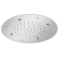 Hotbath Mate M196 Hoofddouche 38cm 2jet Chroom - Messing - Kranen, Douchekranen, Hoofddouches - 8719638612692 - Kranen, Douchekranen, Hoofddouches