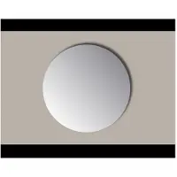 Sanicare Spiegel Rond Q-mirrors Zonder Omlijsting 85 cm PP Geslepen