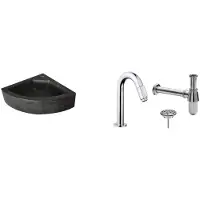 Wiesbaden FonteinPack Natuursteen Hoek 30x30x10 cm