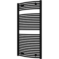 Boss & Wessing Designradiator bws odro gebogen met zijaansluiting 119,6x58,5 cm 804 watt pearl grey