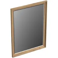 Forzalaqua Spiegel Reno 59.5x2x80 Cm Eiken Oyster