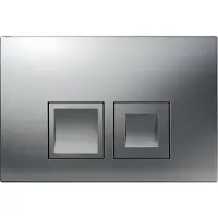 Geberit Delta 50 bedieningsplaat dual flush frontbediening
