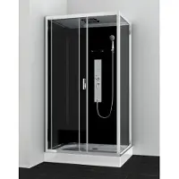 Allibert Douchecabine Gipsy Rechthoekig 80x120cm Zilver