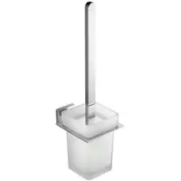 Aqualine Apollo - Wand wc-borstelhouder, melkglas 1416-08