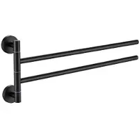 Plieger Handdoekhouder Vigo 2-arms Mat Zwart
