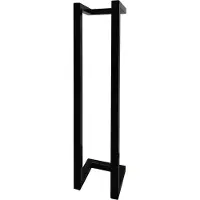 Boss & Wessing BWS Handdoekenrek Industrieel | 60x12.5x12.5cm | Mat Zwart