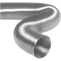 Boss & Wessing Semi-flexibele slang ø 160mm 2 meter lang aluminium