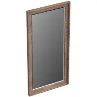 Forzalaqua Spiegel Reno Rechthoek 40x2x80 Cm Eiken Havanna