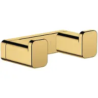 Hansgrohe Dubbele Handdoekhaak AddStoris Gepolijst Goud