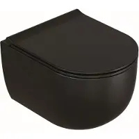 Boss & Wessing Wandcloset bws turbo 46 cm mat zwart
