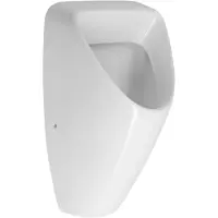 Bruckner Schwarn urinoir met spoeling 31,5x26,5cm wit