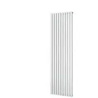 Boss & Wessing Handdoekradiator Siela enkel 1800 x 462 mm Zilver metallic