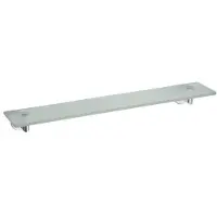 Sapho Glazen Planchet X-Round 60x6.5 cm Chroom