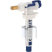 Geberit Impuls - 380 vlotterkraan 3/8" en 1/2" nippel - messing (wit)