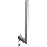 Clou Quadria Reserveclosetrolhouder Chroom