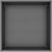 Best design Inbouwnis Best-Design Kaya 30.5x30.5x7 cm Gunmetal