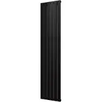 Plieger Designradiator cavallino retto enkel 999 watt middenaansluiting 200x45 cm antraciet metallic