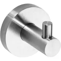 Sapho Handdoekhaak X-Steel 5.5x6 cm Geborsteld RVS