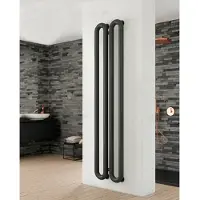 Instamat Designradiator tubone-v 150x44x14 cm incl. Aansluitset wit