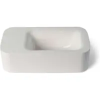 Luca Fontein sanitair lea 42x22x12 cm mineral stone zonder kraangat glans wit