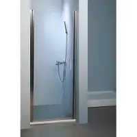 Sanilux Nisdeur Davos klapdeur met profiel 100x200cm 6mm veiligheidsglas