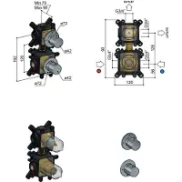 Hotbath HBCB7009 inbouwdeel