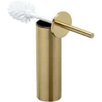 Geesa Toiletborstel met Houder Nemox Wand Geborsteld Goud