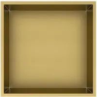 Best design Inbouwnis Kaya 30.5x30.5x7 cm Mat Goud