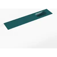 Mondiaz eden smag solid surface inleg wastafel voor toiletmeubel 110 cm. Positie wasbak rechts