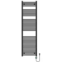 Sanilux Elektrische radiator barren 180x50 cm 800 watt mat zwart