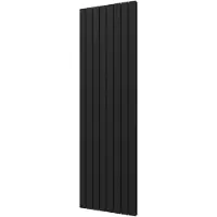 Plieger Designradiator cavallino retto dubbel 1716 watt middenaansluiting 200x60,2 cm donkergrijs structuur