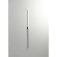 Instamat Elektrische Radiator Stick ARC Handdoekwarmer 170 cm 34W Soft Zwart en Soft Wit