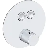 Sanilux Douchethermostaat select inbouw rond chroom