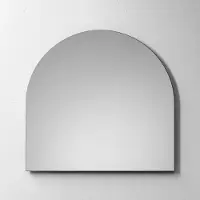 Brauer Ruby Deluxe Spiegel Halfrond 100x95cm Toog - LED Verlichting Rondom - Glas - Toog - Spiegels, Badkamerspiegels - 8720724503701