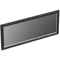Forzalaqua Spiegel Gela 120x2x50 Cm Eiken Black Oiled