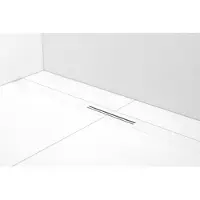 Easy drain Douchegoot r-line clean 90 cm mat wit