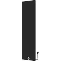 Best design Elektrische radiator brenner black 180x60 cm 1200w mat zwart