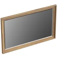 Forzalaqua Spiegel Reno Rechthoek 80x50 Cm Eiken Oyster