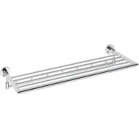 Sapho Handdoekhouder X-Round Hangend met Opbergstang 65 cm Chroom